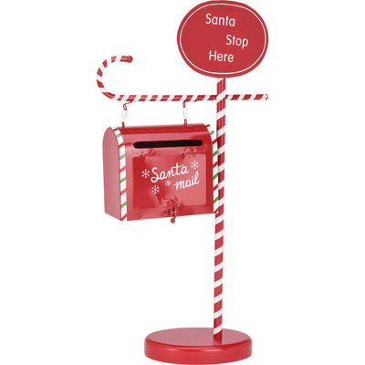 Buzon Decorativo Christmas Metal Red 51CM. Basics — image 1