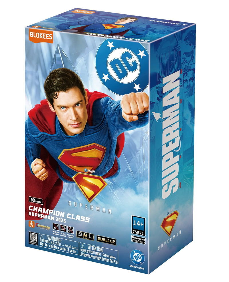 Blokees Figura Champion Class DC 01: Superman 2025