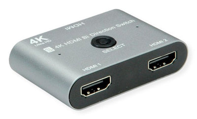 Value 4K HDMI Switch, 2VÍAS, Bidirektional — image 1