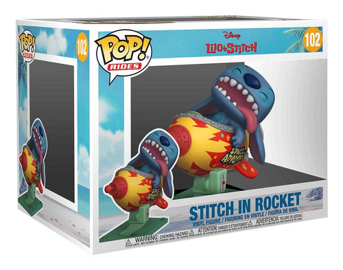 Figure Pop Disney Lilo And Stitch - Stitch In Rocket — image 1