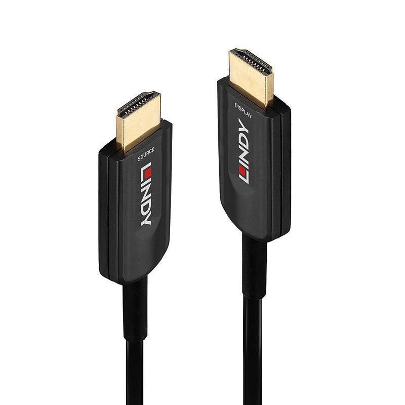 Lindy 38382 HDMI Cable 20M HDMI Type a Standard Black (Lindy HDMI Cable 20M Fibre Optic Hybrid)