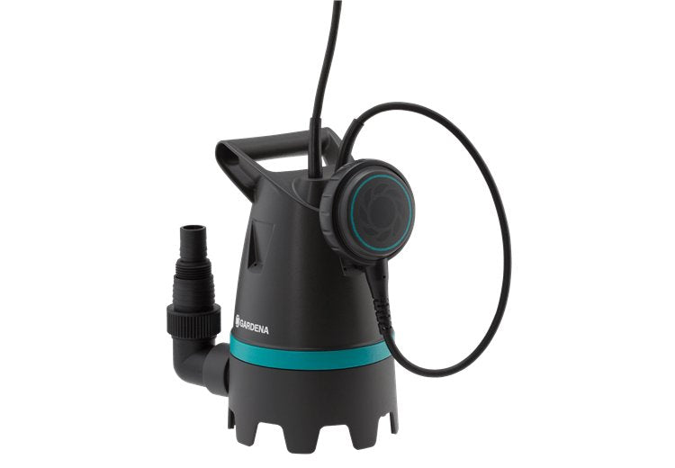 Gardena Pump Sumergible Aguas Sucias 10500 Basic, Sumergible/Pump Presión Black/Turquesa, 400 Watts 09008-47