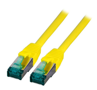 Efb RJ45 Network Cable S/FTP, CAT.6A, Lszh, 0,5M, Yellow — image 1