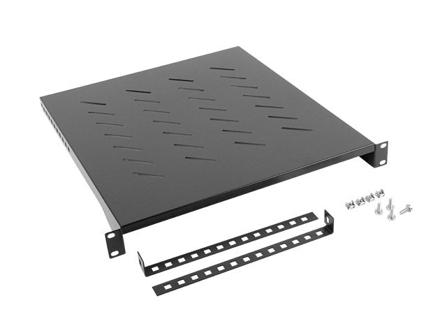 Lanberg Shelf Fixed 19 1U / 483X500MM Capacity Máxima Charging Up To 25KG Black