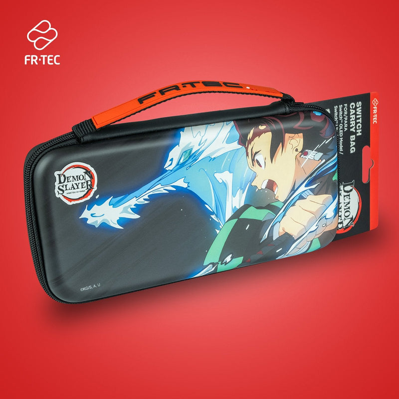 Fr-tec Demon Slayer Kimetsu No Yaiba Pack Nintendo Switch Case + Box Juegos