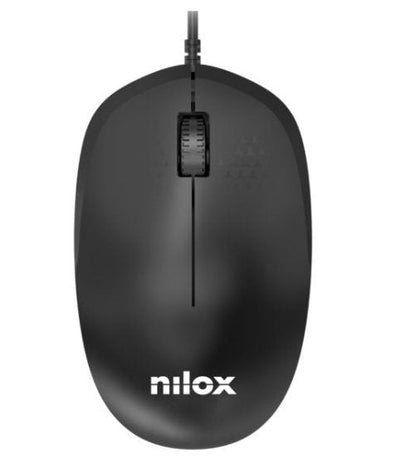 Nilox Mouse USB With Cable Black — image 1