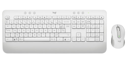 Logitech Signature MK650 Combo For Business Set Of Keyboard And Wireless Mouse Bluetooth Le Azerty French Whit — image 1