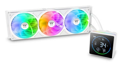 Thermaltake Refrigeración Líquida CPU K TH360-S V3 ARGB Sync Aio Snow Edition — image 1