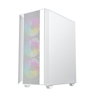 Gembird PC Case Fornax 4000 ATX - ARGB Backlight White — image 1