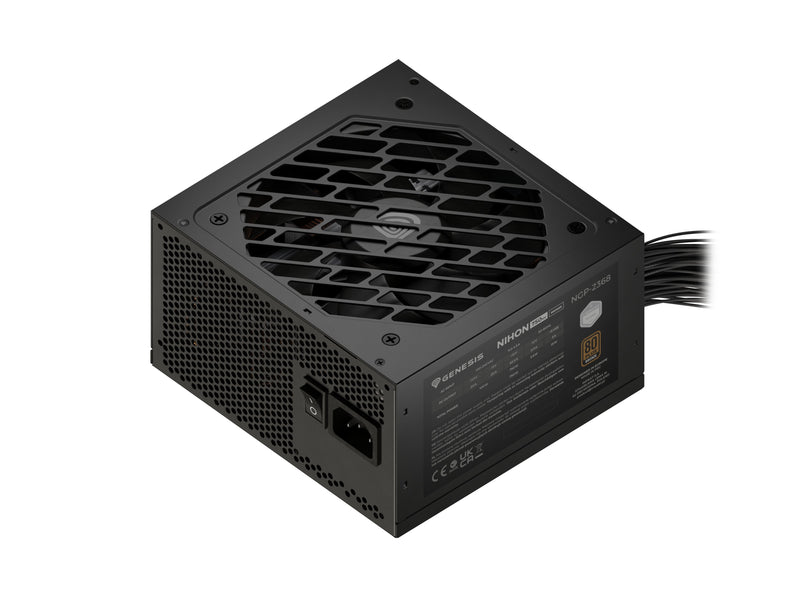 Genesis Power Supply Nihon 750NM 750W 20 + 4 Pin ATX Black