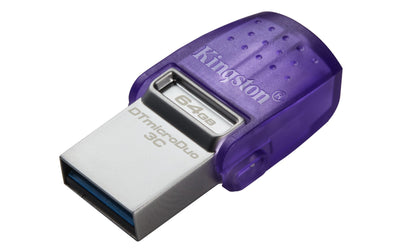 Kingston USB Flash Drive Datatraveler Microduo 3C 64GB USB 3.2 — image 1