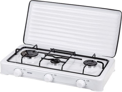 Mpm KN-03/1K White Encimera 60CM Encimera Gas 3 Zona(s) — image 1