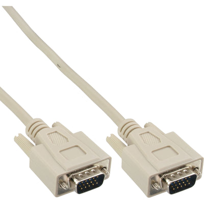 Inline Cable VGA 15 Pines HD Male a Male Grey 10M — image 1