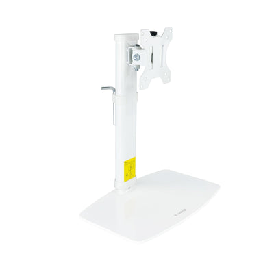 TooQ Stand Desk Screens Rotating Inclinacion 17-27 - White — image 1