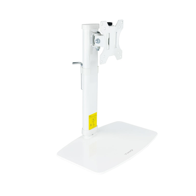 TooQ Stand Desk Screens Rotating Inclinacion 17-27 - White