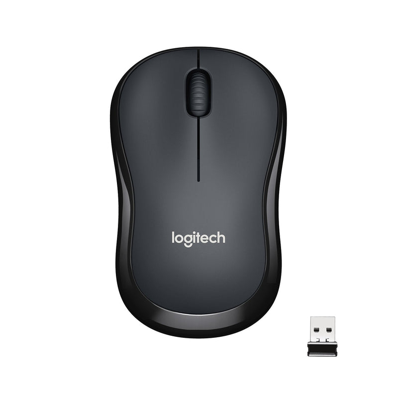 Logitech Mouse M220 Silent Wireless Black 910-004878