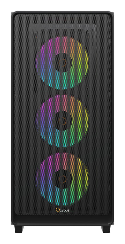Ocypus PC Case Gamma C60 ARGB Black Tempered Glass) GAMMA-C60-BKG400XX-GL — image 1