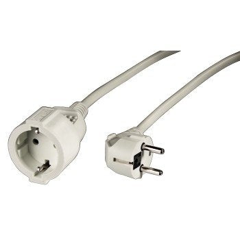 Hama Cable Extension Schucko 2M White — image 1