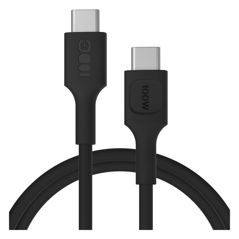 Green Cell Cable Powerflex 100W 120CM, Charging Flexible, Cable Datos Silicone 1,2M With 480Mbps Iphone 16,