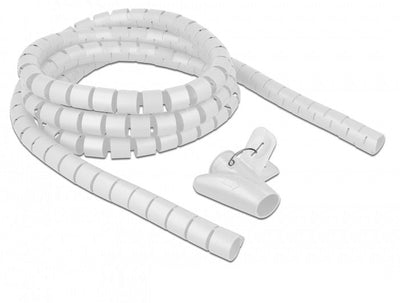 Delock Hose Espiral With Tool Extracción 2,50M X 20MM White — image 1