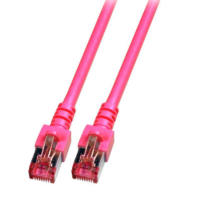 EFB Elektronik K5519.0,5 Network Cable 0,5M CAT.6 S/FTP (s-STP) Magenta — image 1