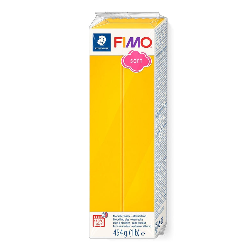 Fimo Mod.mass Fimo Soft 454G Yellow Sol
