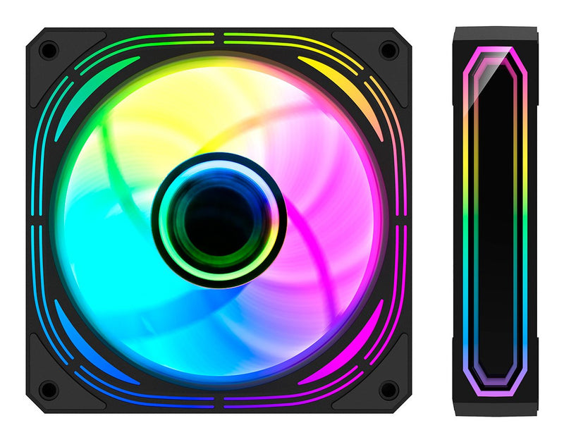 Coolbox Kit 4 Fans 12CM ARGB Infinity Pro