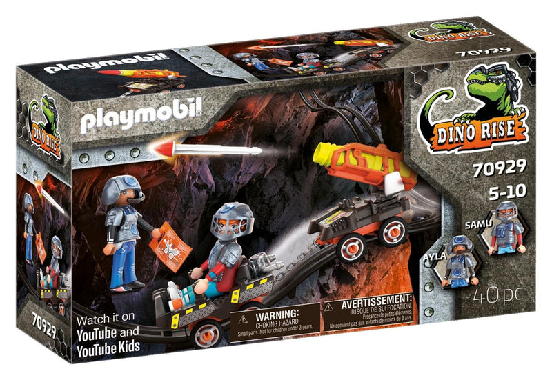 Dino Mine Carro Cohetes