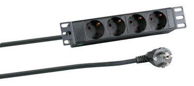EFB Elektronik EK631DE.10 Base Múltiple 2M 4 Salidas AC Indoor Black — image 1