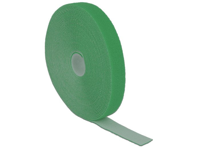 Delock Tape Velcro a Roll L 10M X B 20MM Green