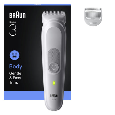 Braun Series 3 80789709 Shaver Body Grey Claro — image 1