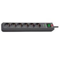 Brennenstuhl Eco-line, Power Strip Plugs 6VÍAS
