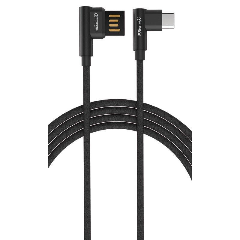 Cable Datos-carga Mobile + MB-1022 Type-c a Usb, a 90 Grados