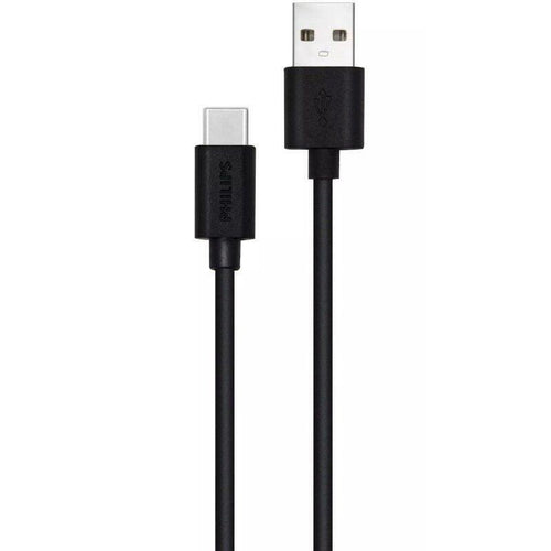 Philips USB Cable 2.0 DLC3104A USB Type-c Male USB Male 1.2M Black — image 1