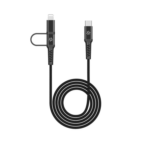Cable Usbc-usbc + Lightning 100W — image 1