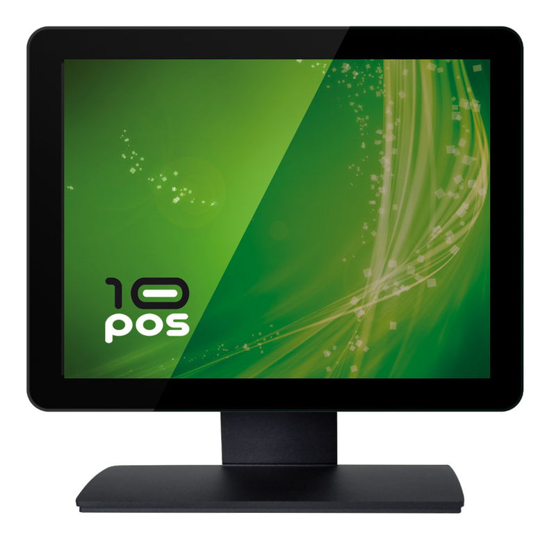 10POS Screen TFT Touchscreen Flat Capacitiva 15 USB Black - VGA & HDMI - VESA 75 & 100