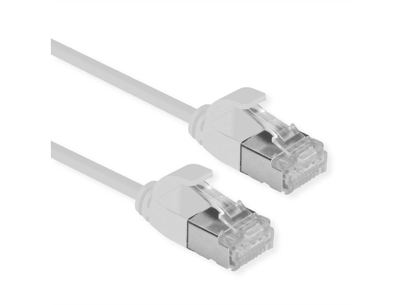 Roline U FTP Datacenter Network Cable CAT.6A (class Ea), Lsoh, Slim, Gris 0,3M