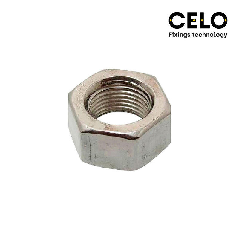 Celo Box 100 Unid. Nut Hexagonal Din/Ref 934 Ø12MM Zincado