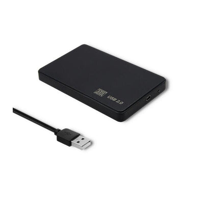 Qoltec External Enclosure Hard Drive HDD SSD 2,5 SATA3 USB 2.0, Colour Black — image 1