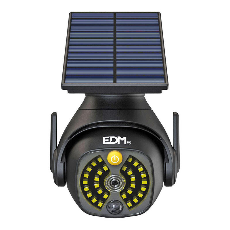 Camera Simulada With Wall Light Solar