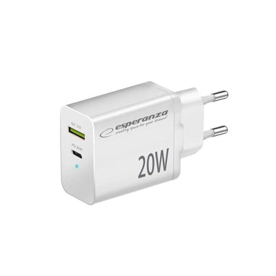 Esperanza Charger Network EZC105W 20W White — image 1