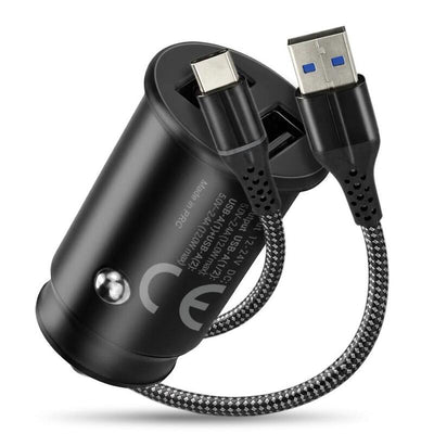 Charger Car CC-25C 2x USB 12W + USB Cable -c — image 1