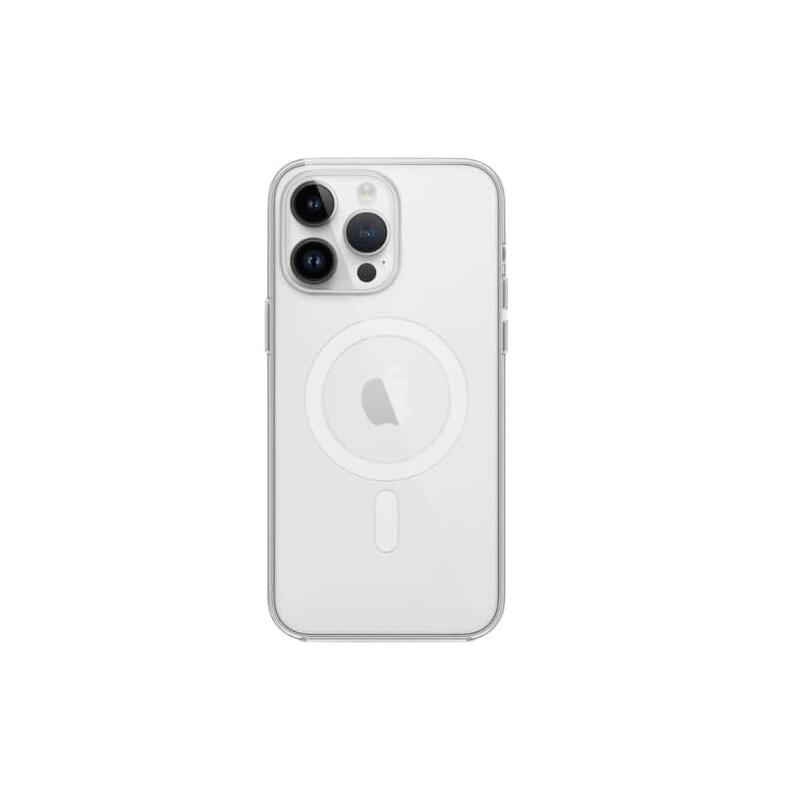 Case Iphone 14 Pro Max. Magsafe With Camera Protection Tpu Transparent