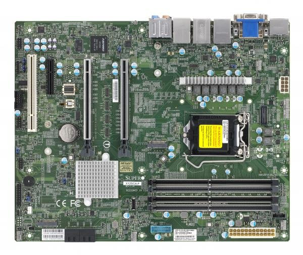 Motherboard Super Micro MB Intel 1200 X12SCA-F-B Bulk W480 ATX,4XD4 2933 Ecc, SATA3, 10x USB, VGA, 3XPCIE