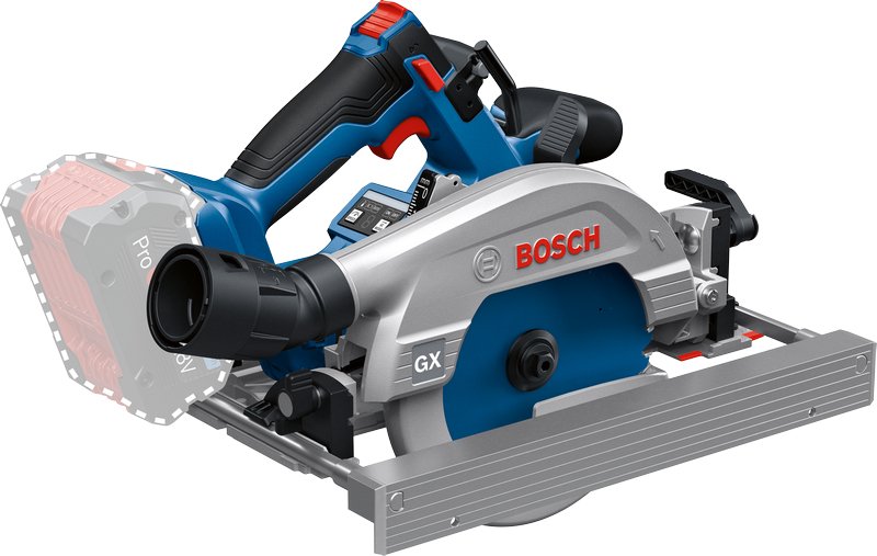 Bosch Saw Circular Wireless Professional Gks 18V-57-2 Gx Professional Body Only 18 Voltios Blue Black Without
