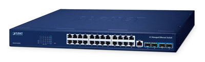 Planet 24-PORT Managed Switch GS-6311-24T4X — image 1
