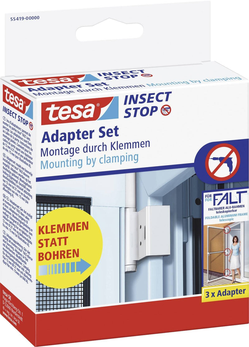 Tesa Mosquitera Adapter Door Foldable 55415 White