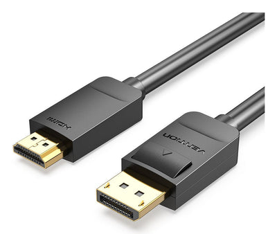 Vention Cable Converter Hadbi DisplayPort Male HDMI Male 3M Black — image 1