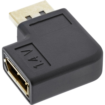 Inline Adapter DisplayPort, DisplayPort Male/Female Ángulo Izquierdo — image 1