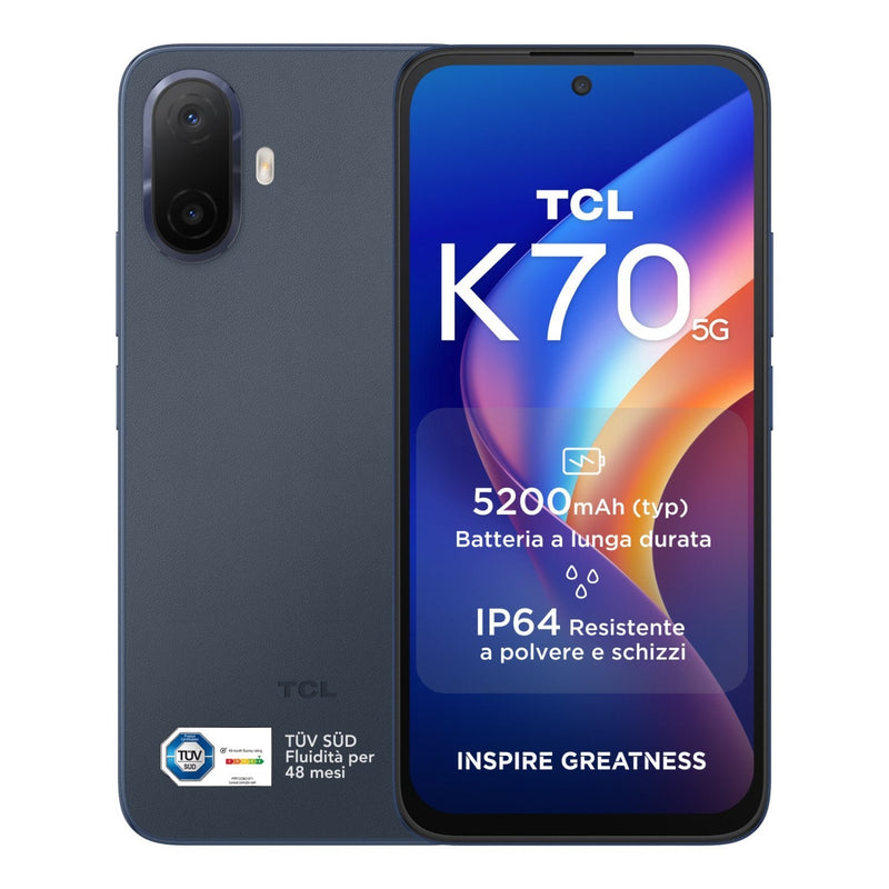 Tcl Smartphone K70 5G 4RAM 128GB Stardust Blue